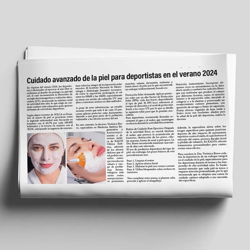 Cuidado de la piel para deportistas